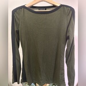 PattyBoutik Green Long Sleeve Pullover Sweater Size L